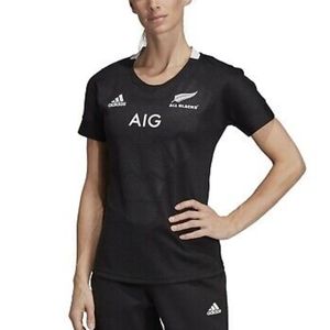 NWT Women's Adidas All Blacks Rugby Jersey